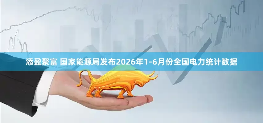 添盈聚富 国家能源局发布2026年1-6月份全国电力统计数据